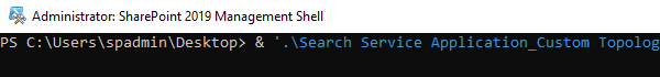 Open the SharePoint  Management Shell as an administrator and run the script