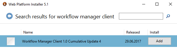Install the Workflow Manager Client on every server SharePoint runs on